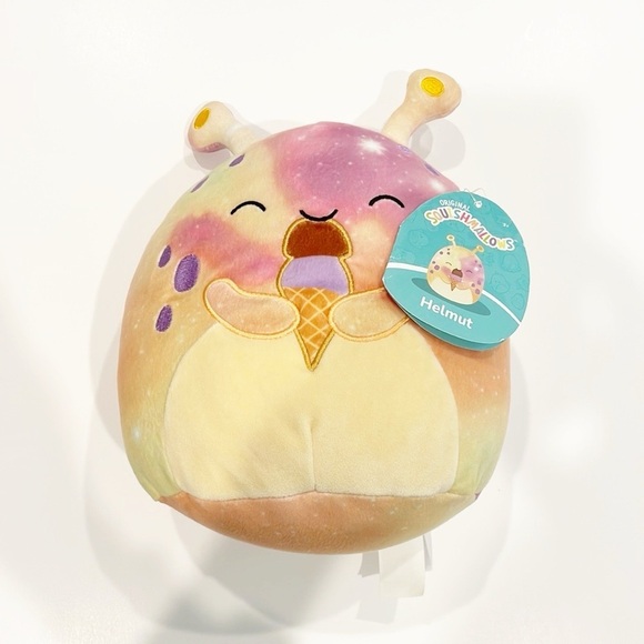 Squishmallows Helmut Snail Plush Toy - Multicolor - Picture 1 of 2